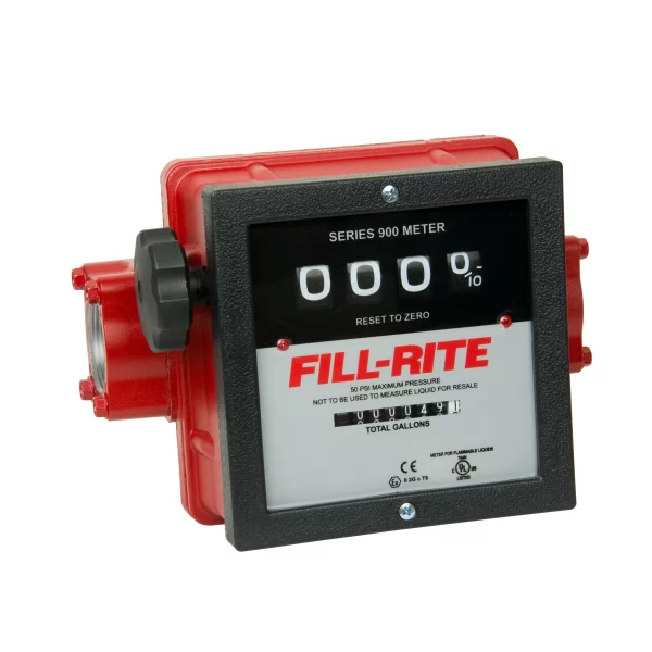Medidor mecánico de transferencia de combustible 4-Digit de6-40 GPM